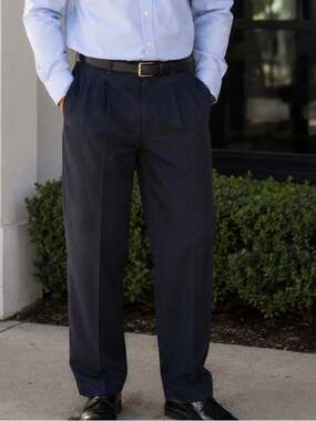 Croft & Barrow Black Dress Pants 30x32 Pleated Classic Fit Men’s